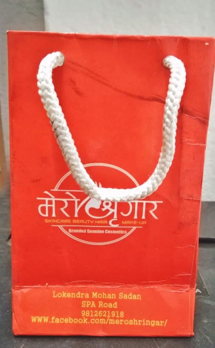 Paper bag manufactured for Mero Shringar
