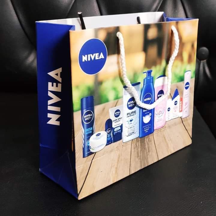 Paper bag manufactured for Nivea