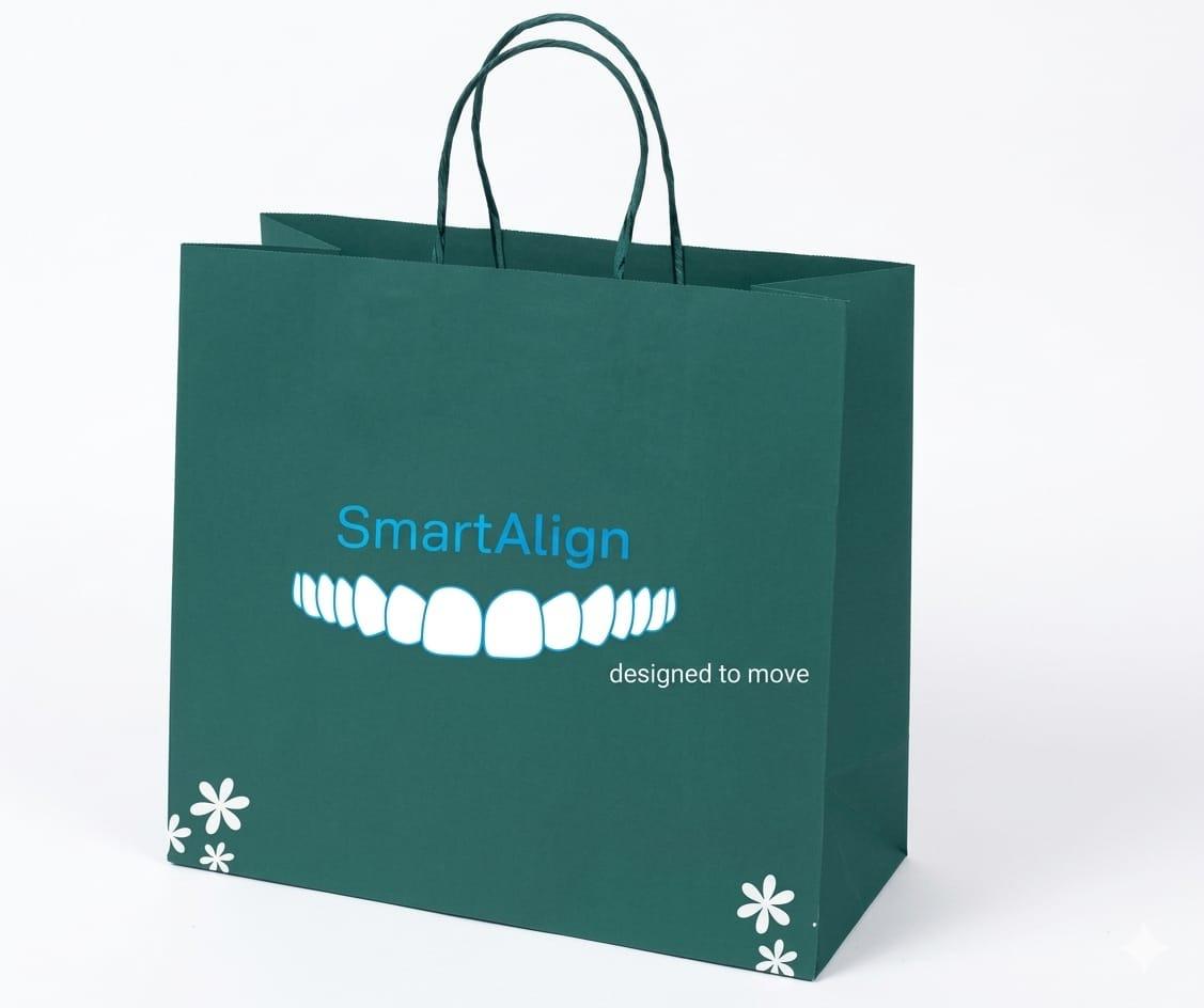 Paper bag manufactured for SmartAlign