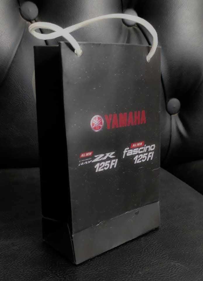 Paper bag manufactured for Yamaha