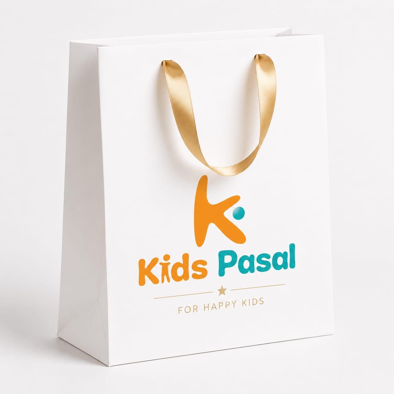Ribbon Handle Premium Bag manufactured by International Paper Bag